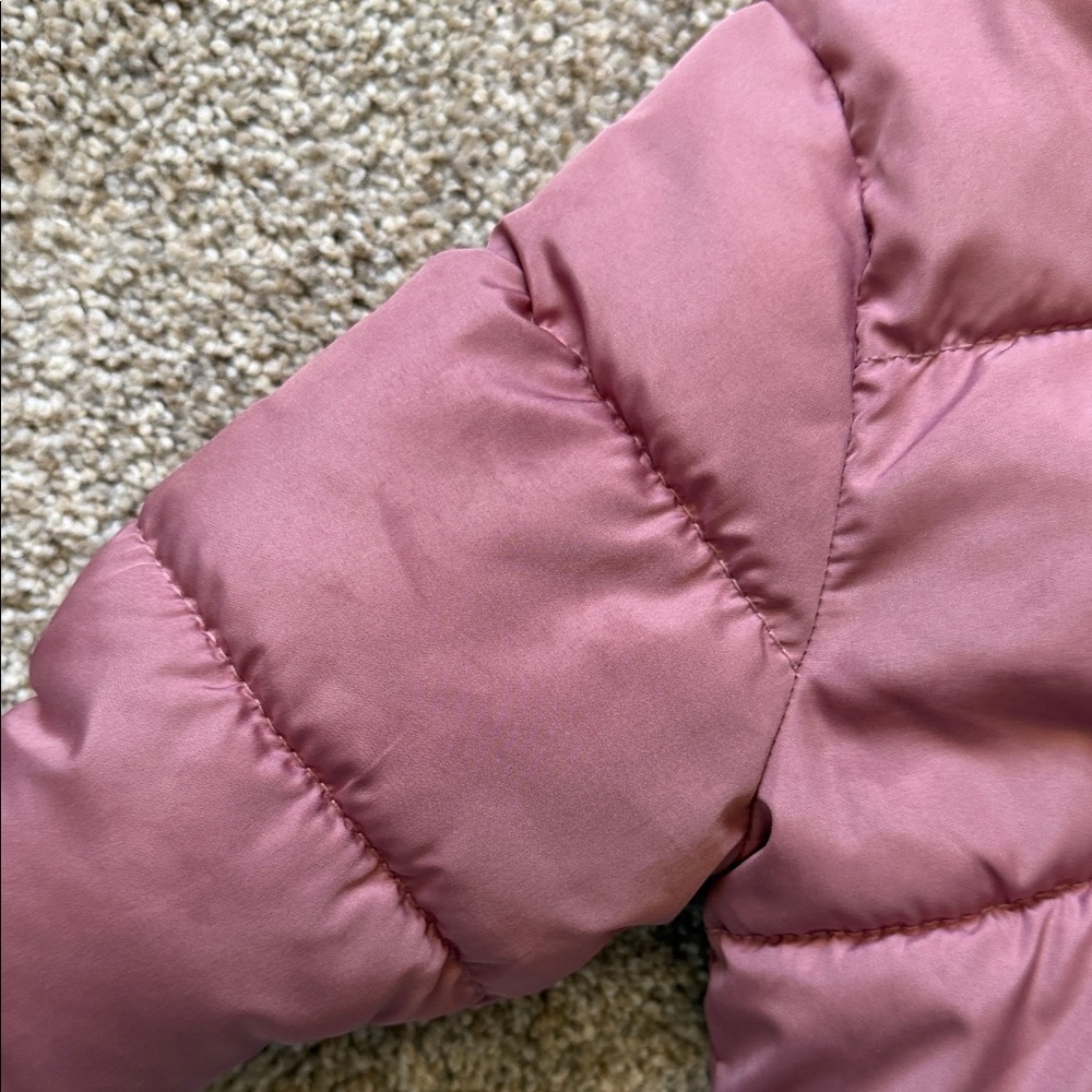Old Navy Baby Girls Water-Resistant Frost Free Puffer Snowsuit Woodrose 0-3month - Picture 6 of 10